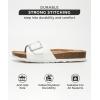 imageProject Cloud Genuine Leather Sandals Women Dressy Summer Beach Essentials  Flip Flops ampamp Slides with Memory Foam Insole Womens Sandals Comfortable FootwearOffwhite