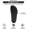 imageProject Cloud Genuine Leather Sandals Women Dressy Summer Beach Essentials  Flip Flops ampamp Slides with Memory Foam Insole Womens Sandals Comfortable FootwearGreybigger Buckle