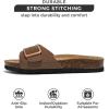 imageProject Cloud Genuine Leather Sandals Women Dressy Summer Beach Essentials  Flip Flops ampamp Slides with Memory Foam Insole Womens Sandals Comfortable FootwearTan