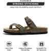 imageProject Cloud Genuine Leather Womens Sandals  Comfortable Cork Footbed Slides with Memory Foam Beach Essential Summer Sandals For Women 2025 LianOlive