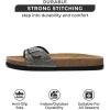 imageProject Cloud Genuine Leather Womens Sandals  Memory Foam Beach Essentials Slippers for Women ampamp Slide for Women Footwear  flip flops for women Sandals for Women 2025 BahamaPewter