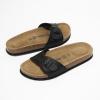 imageProject Cloud Genuine Leather Womens Sandals  Memory Foam Beach Essentials Slippers for Women ampamp Slide for Women Footwear  flip flops for women Sandals for Women 2025 BahamaBlack
