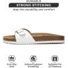 imageProject Cloud Genuine Leather Womens Sandals  Memory Foam Beach Essentials Slippers for Women ampamp Slide for Women Footwear  flip flops for women Sandals for Women 2025 BahamaWhite