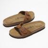 imageProject Cloud Genuine Leather Womens Sandals  Memory Foam Beach Essentials Slippers for Women ampamp Slide for Women Footwear  flip flops for women Sandals for Women 2025 BahamaChestnut
