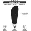 imageProject Cloud Genuine Leather Womens Sandals  Memory Foam Beach Essentials Slippers for Women ampamp Slide for Women Footwear  flip flops for women Sandals for Women 2025 BahamaBlack