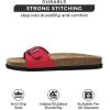 imageProject Cloud Genuine Leather Womens Sandals  Memory Foam Beach Essentials Slippers for Women ampamp Slide for Women Footwear  flip flops for women Sandals for Women 2025 BahamaRed