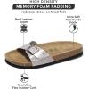 imageProject Cloud Genuine Leather Womens Sandals  Memory Foam Beach Essentials Slippers for Women ampamp Slide for Women Footwear  flip flops for women Sandals for Women 2025 BahamaLavender