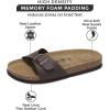 imageProject Cloud Genuine Leather Womens Sandals  Memory Foam Beach Essentials Slippers for Women ampamp Slide for Women Footwear  flip flops for women Sandals for Women 2025 BahamaChocolate