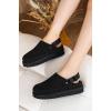 imageProject Cloud Genuine Suede Clogs for Women  Memory Foam Womens Clogs ampamp Mules with Adjustable Straps  Lightweight Platform Shoes NonSlip Slides GoldstarBlack