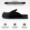 imageProject Cloud Genuine Suede Womens Clogs  Memory Foam Arch Support Women Shoes Non Slip Sole Clogs for Women Footwear  Platform Shoes for Women Clogs and Winter Shoes Women FoamyBlack Suede