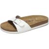 imageProject Cloud Genuine Leather Womens Sandals  Memory Foam Beach Essentials Slippers for Women ampamp Slide for Women Footwear  flip flops for women Sandals for Women 2025 BahamaWhite