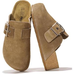 imageProject Cloud Clogs for Women  Memory Foam Womens Mules ampamp Clogs Wedges Heels for Women  Boston Clogs ampamp Platform Clogs for Women Footwear Womens Clogs  Mules for Women 2025 RhonaTaupe