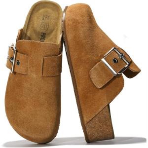 imageProject Cloud Clogs for Women  Memory Foam Womens Mules ampamp Clogs Wedges Heels for Women  Boston Clogs ampamp Platform Clogs for Women Footwear Womens Clogs  Mules for Women 2025 RhonaChestnut