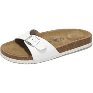 imageProject Cloud Genuine Leather Womens Sandals  Memory Foam Beach Essentials Slippers for Women ampamp Slide for Women Footwear  flip flops for women Sandals for Women 2025 BahamaWhite