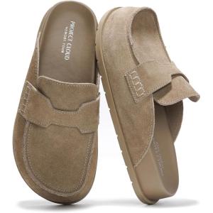 imageProject Cloud Genuine Suede Womens Clogs  Memory Foam Arch Support Women Shoes Non Slip Sole Clogs for Women Footwear  Platform Shoes for Women Clogs and Winter Shoes Women FoamyTaupe Suede