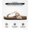 imageProject Cloud 100 Genuine Leather Thong Sandals Women WaterResistant Beach Essentials Womens Sandals Flip Flops for Women Footwear Memory Foam Sandals Women Dressy Slides BritaniBeige