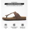 imageProject Cloud 100 Genuine Leather Thong Sandals Women WaterResistant Beach Essentials Womens Sandals Flip Flops for Women Footwear Memory Foam Sandals Women Dressy Slides BritaniTan