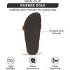 imageProject Cloud 100 Genuine Leather Womens Sandals  Memory Foam Sandals Women Vacation Essentials Adjustable Straps Slippers for Women Footwear  Nonslip Sandals for women 2025 WrenChestnut