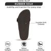imageProject Cloud 100 Genuine Leather Womens Sandals  Memory Foam Sandals Women Vacation Essentials Adjustable Straps Slippers for Women Footwear  Nonslip Sandals for women 2025 WrenChocolate