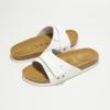 imageProject Cloud 100 Genuine Leather Womens Sandals  Memory Foam Sandals Women Vacation Essentials Adjustable Straps Slippers for Women Footwear  Nonslip Sandals for women 2025 WrenWhite