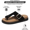 imageProject Cloud 100 Genuine Suede Upper Platform Sandals Women Summer Dress Slippers Women Fashion Thong Womens Sandals Memory Foam Vegan Insoles Womens Fashion Beach Essentials FreidaBlack