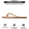 imageProject Cloud Flip Flops for Women Footwear  Memory Foam and Lightweight Beach Essentials Flat Slippers  Comfortable NonSlip Summer Sandals for Women 2025 EmotionTan