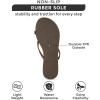 imageProject Cloud Flip Flops for Women Footwear  Memory Foam and Lightweight Beach Essentials Flat Slippers  Comfortable NonSlip Summer Sandals for Women 2025 EmotionChocolate
