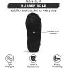 imageProject Cloud Mens House Slippers 100 Genuine Sheepskin Upper  Memory Foam Mens Scuff Slippers with Dyed Sheep Fur Slippers for Men  NonSlip Fluffy Slippers ampamp Fall Slippers ColinBlack