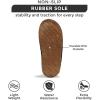 imageProject Cloud Mens House Slippers 100 Genuine Sheepskin Upper  Memory Foam Mens Scuff Slippers with Dyed Sheep Fur Slippers for Men  NonSlip Fluffy Slippers ampamp Fall Slippers ColinChestnut