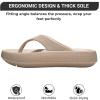 imageProject Cloud Womens Sandals  NonSlip Water Sandals for Women Recovery Slippers  Flip Flops For Women Beach Essentials Water Shoes Slides for Women  House Slippers for woman PillowBeige