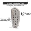 imageProject Cloud Womens Sandals Cloud Recovery Sandals Women Memory Foam Slippers for Women Cushioned Womens Slippers NonSlip Beach Essentials Slides for Women PillowStrapGrey