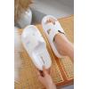 imageProject Cloud Womens Sandals Cloud Recovery Sandals Women Memory Foam Slippers for Women Cushioned Womens Slippers NonSlip Beach Essentials Slides for Women PillowStrapWhite