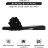 imageProject Cloud Womens Sandals ampamp Flats Slippers  Rhinestone Sandals for Women 2025 Memory Foam Flats for Women NonSlip Womens Sandals Slides for Women Footwear Summer Sandals RosemaryBlack