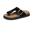 imageProject Cloud 100 Genuine Suede Upper Platform Sandals Women Summer Dress Slippers Women Fashion Thong Womens Sandals Memory Foam Vegan Insoles Womens Fashion Beach Essentials FreidaBlack