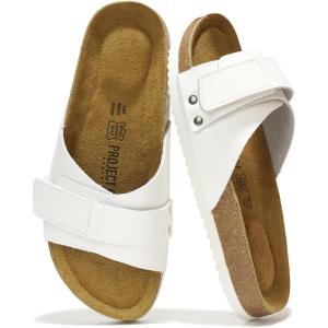 imageProject Cloud 100 Genuine Leather Womens Sandals  Memory Foam Sandals Women Vacation Essentials Adjustable Straps Slippers for Women Footwear  Nonslip Sandals for women 2025 WrenWhite