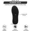 imageProject Cloud Leather Sneakers for Men Shoes  Memory Foam Insole NonSlip Casual Shoes for Men Footwear  Lightweight Vegan Leather Fashion Sneakers KurtBlack