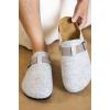 imageProject Cloud Mens Clogs  Full Grain Genuine Leather Memory Foam Slippers for Men Arch Support Mens Slippers  Non Slip Clogs for Men Cork Footbed  Mens Mules ampamp Clogs BrooklynLight Grey