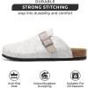imageProject Cloud Mens Clogs  Full Grain Genuine Leather Memory Foam Slippers for Men Arch Support Mens Slippers  Non Slip Clogs for Men Cork Footbed  Mens Mules ampamp Clogs BrooklynLight Grey