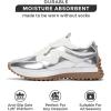 imageProject Cloud Shoes for Women Memory Foam Sneakers for Women NonSlip Womens Fashion Sneakers ampamp Comfortable Womens Sneakers  Casual Womens Shoes Lighweight Women Sneakers LeccoSilver