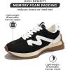 imageProject Cloud Shoes for Women Memory Foam Sneakers for Women NonSlip Womens Fashion Sneakers ampamp Comfortable Womens Sneakers  Casual Womens Shoes Lighweight Women Sneakers LeccoBlack