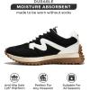 imageProject Cloud Shoes for Women Memory Foam Sneakers for Women NonSlip Womens Fashion Sneakers ampamp Comfortable Womens Sneakers  Casual Womens Shoes Lighweight Women Sneakers LeccoBlack