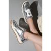 imageProject Cloud Sneakers for Women  Dunks Woman Comfortable Memory Foam Shoes for Women Footwear Vegan Leather Womens Fashion Sneakers NonSlip Womens Sneakers Machine Wash KikiSilver