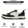 imageProject Cloud Sneakers for Women  Dunks Woman Comfortable Memory Foam Shoes for Women Footwear Vegan Leather Womens Fashion Sneakers NonSlip Womens Sneakers Machine Wash KikiBlack