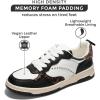 imageProject Cloud Sneakers for Women  Dunks Woman Comfortable Memory Foam Shoes for Women Footwear Vegan Leather Womens Fashion Sneakers NonSlip Womens Sneakers Machine Wash KikiLeopard