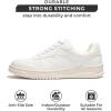 imageProject Cloud Sneakers for Women  Dunks Woman Comfortable Memory Foam Shoes for Women Footwear Vegan Leather Womens Fashion Sneakers NonSlip Womens Sneakers Machine Wash KikiWhite