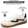 imageProject Cloud Sneakers for Women  Laceup Shoes for Women Trendy Women Sneakers Memory Foam Womens Fashion Sneakers Shoes Women Footwear  NonSlip Womens Shoes IritaTaupe