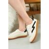 imageProject Cloud Sneakers for Women  Laceup Shoes for Women Trendy Women Sneakers Memory Foam Womens Fashion Sneakers Shoes Women Footwear  NonSlip Womens Shoes IritaTaupe