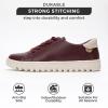 imageProject Cloud Tennis Shoes Womens Sneakers  Memory Foam Non Slip Fashion Ladies Shoes for Women Footwear  Lightweight Lace Up Comfortable Platform Sneakers PaisleyWhiskey