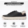 imageProject Cloud Tennis Shoes Womens Sneakers  Memory Foam Non Slip Fashion Ladies Shoes for Women Footwear  Lightweight Lace Up Comfortable Platform Sneakers PaisleyBlack