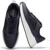 imageProject Cloud Leather Sneakers for Men Shoes  Memory Foam Insole NonSlip Casual Shoes for Men Footwear  Lightweight Vegan Leather Fashion Sneakers KurtNavy